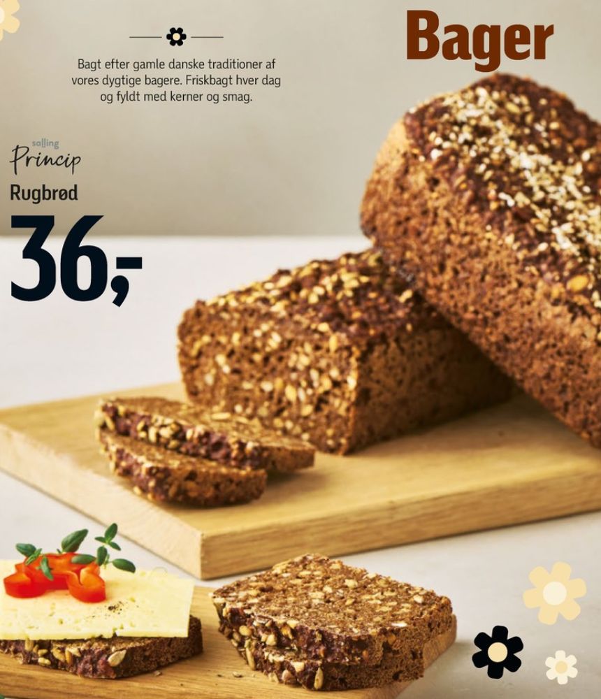 Salling Princip, Bageren rugbrød