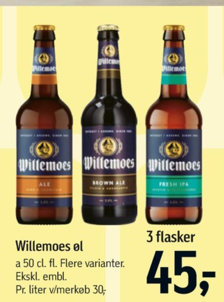 Willemoes Fresh IPA, Specialøl