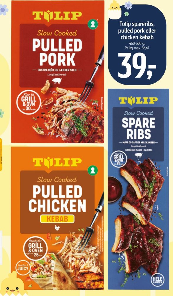 Tulip, Pulled Chicken