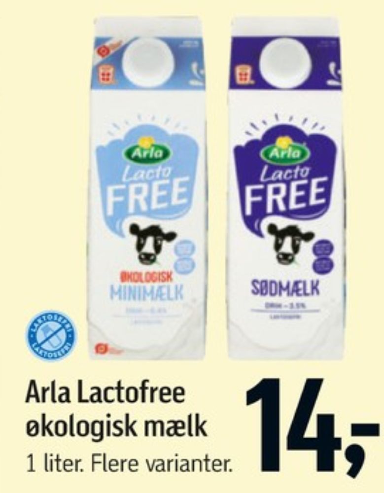 Arla Lacto FREE, Minimælk