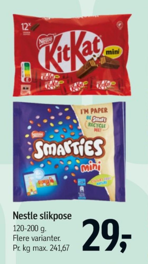 KitKat Mini, Chokoladebar