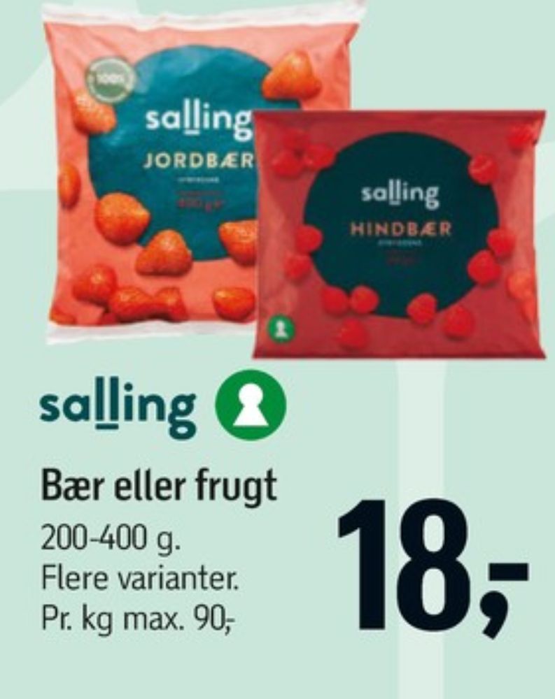 Salling, Jordbær