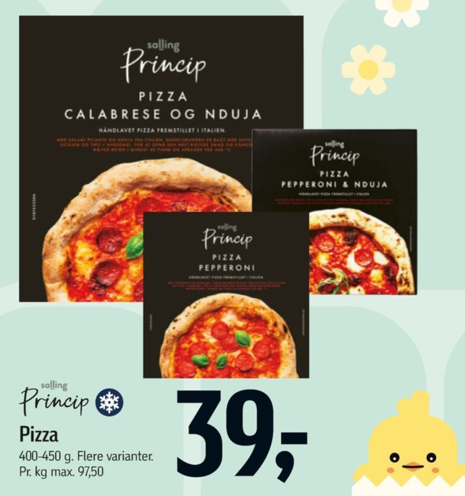 Salling Princip, Calabrese Nduja Pizza