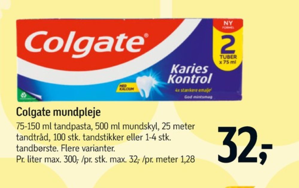 Colgate, Tandstikker