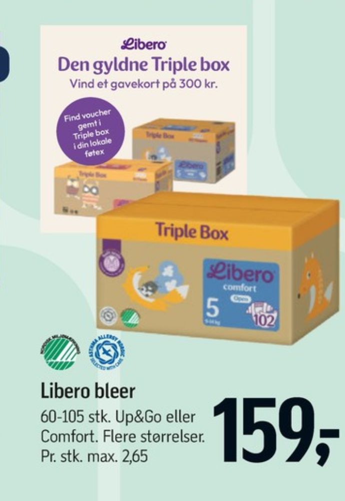 Libero Comfort, Bleer str 5 9-14 kg