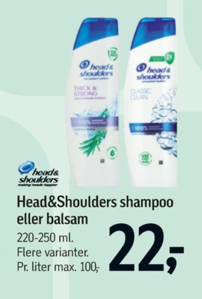Head&Shoulders, Shampoo