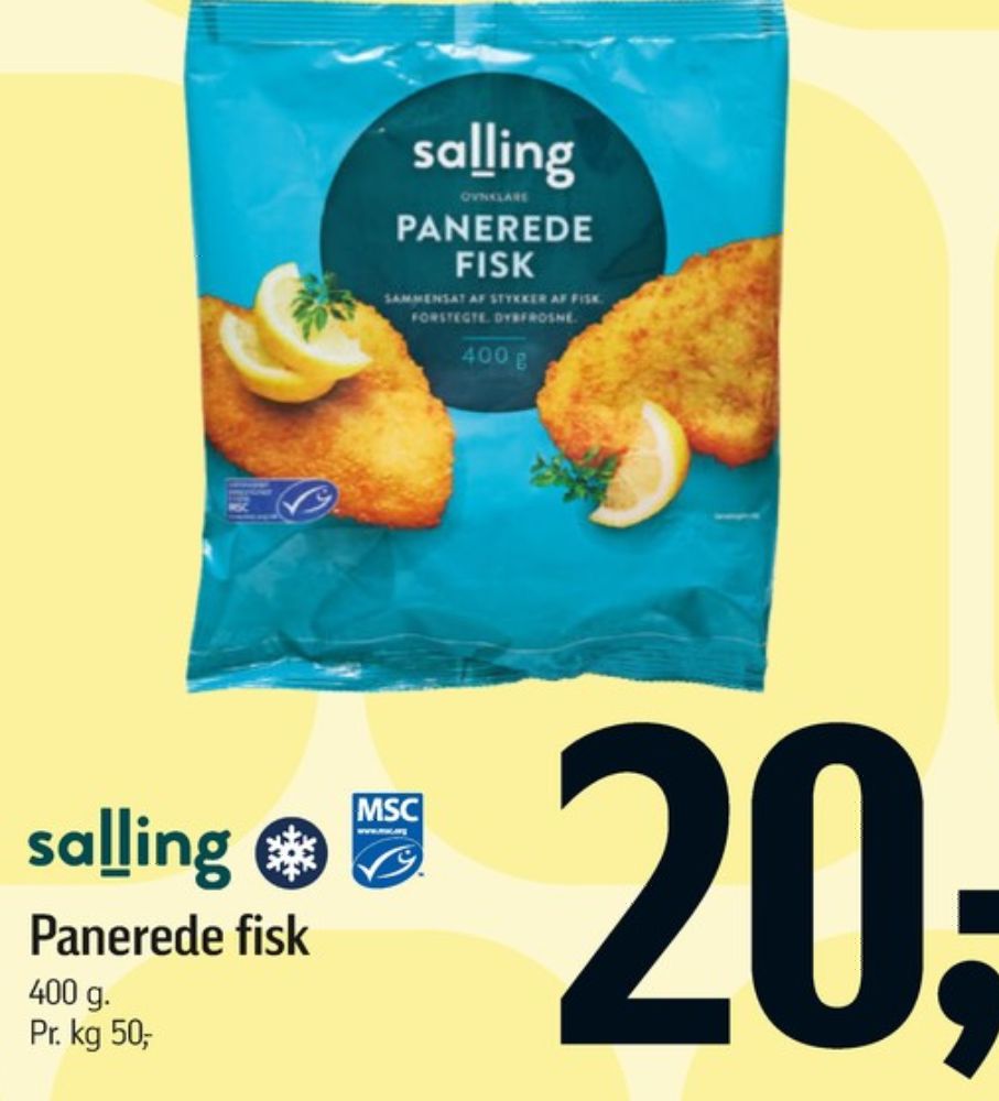 Salling, Fiskefileter