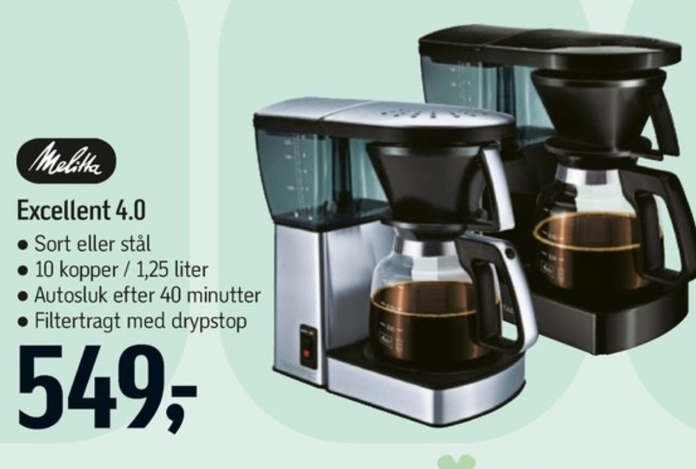 Melitta, Kaffemaskine