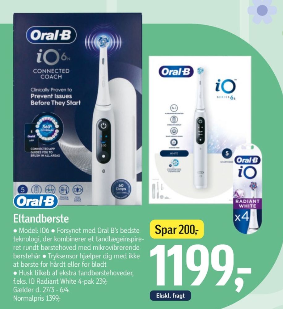 Braun Oral-B, Børstehoveder