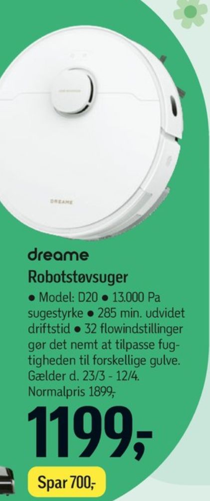 dreame, Robotstøvsuger