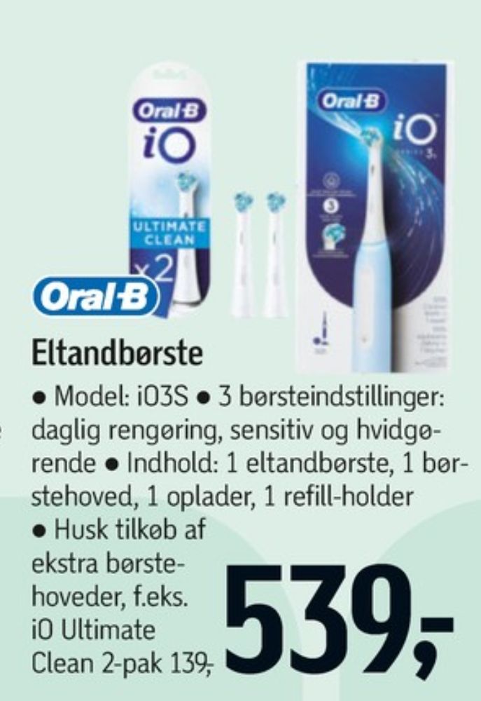 Braun Oral-B, Børstehoveder