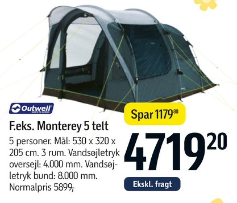 Outwell, Telt