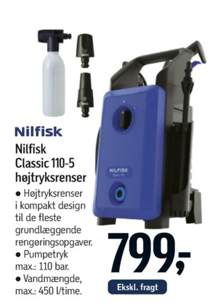 Nilfisk, Højtryksrenser
