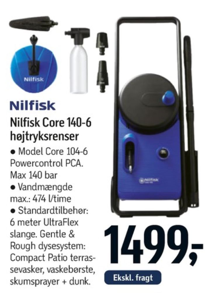 Nilfisk, Højtryksrenser