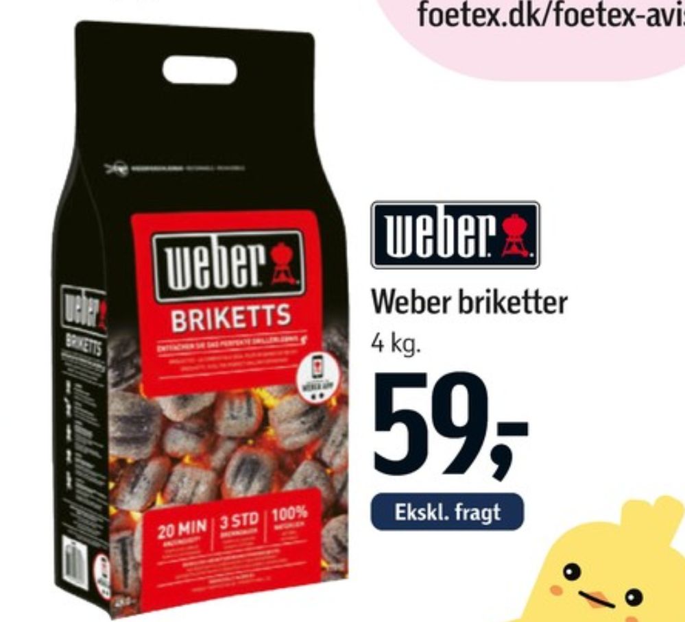 Weber, Grillbriketter