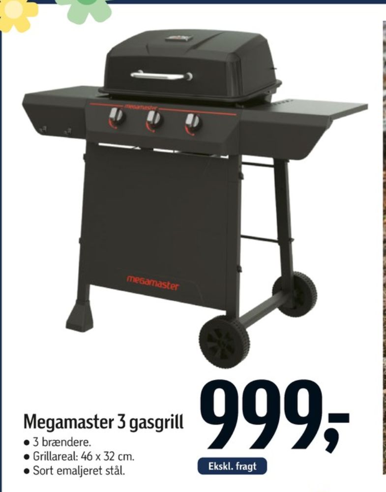 Megamaster, Gasgrill