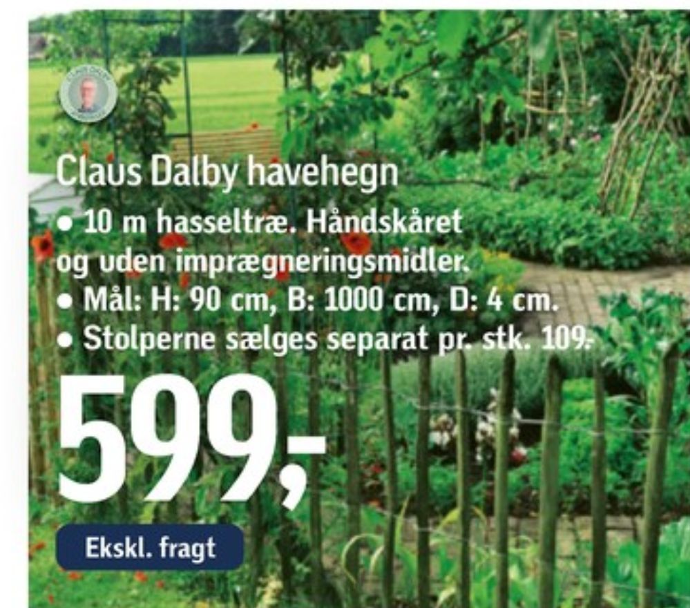 Claus Dalby, Havehegn