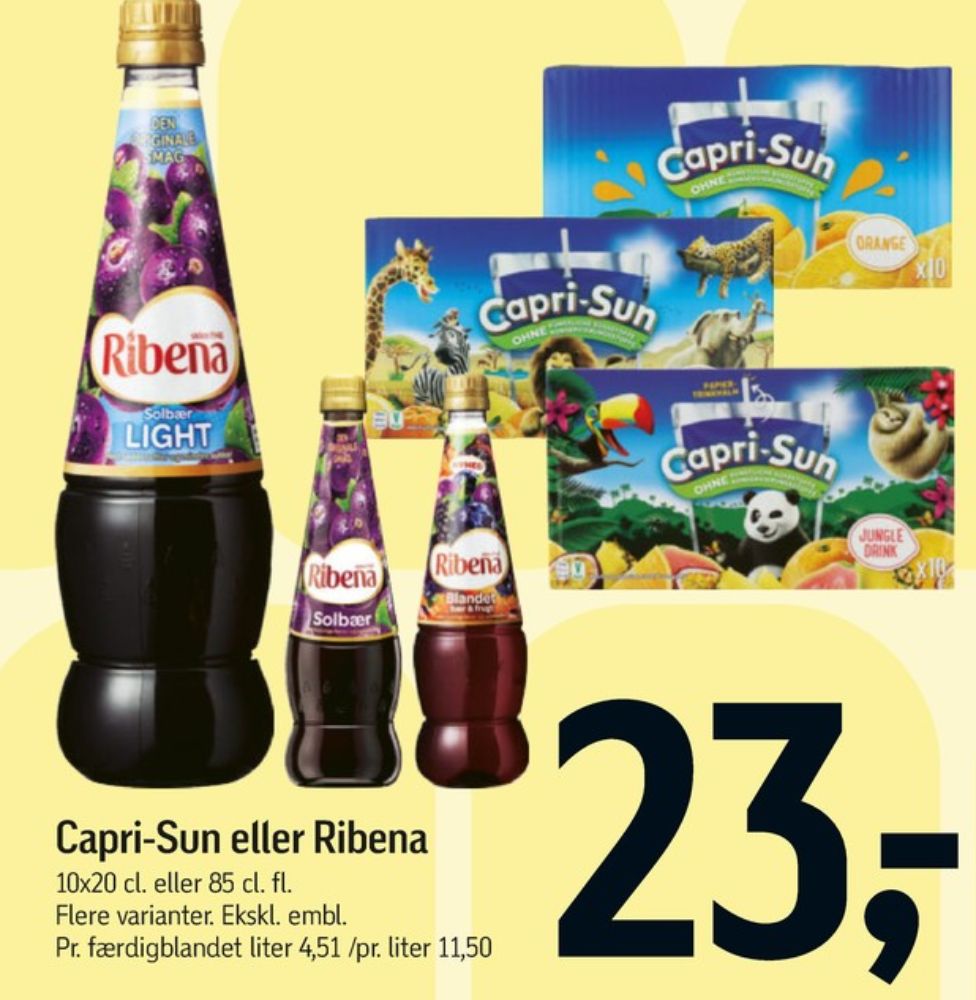 Capri-Sun, Frugtdrik Jungle Drink