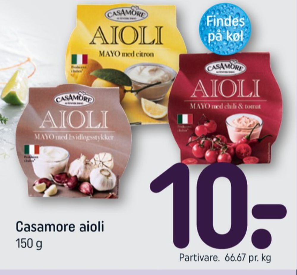 Casamore, Aioli Mayo med Chili & Tomat