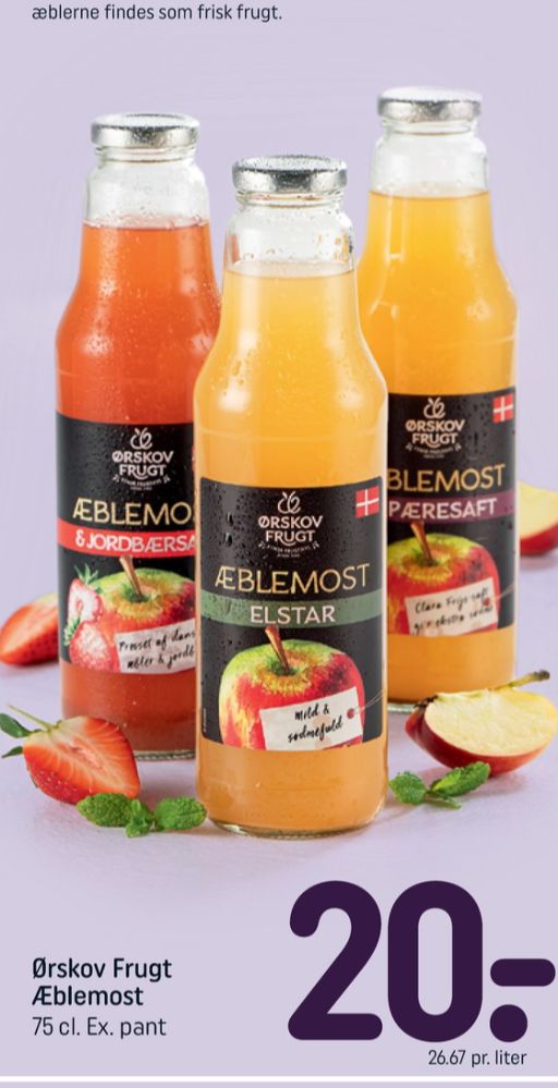 Ørskov Frugt, Æblemost & Jordbærsaft
