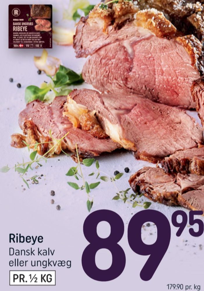 Rema 1000, Kalveribeye