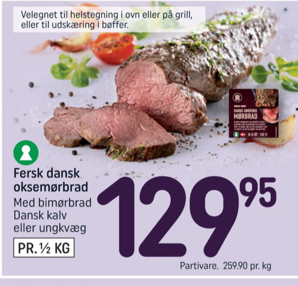 Rema 1000, Kalvemørbrad