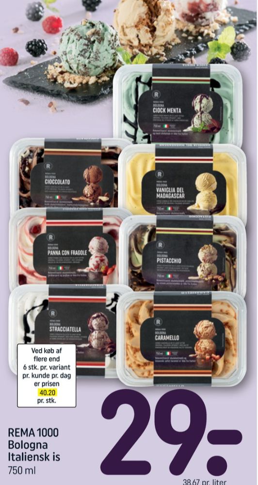 Rema 1000 Bologna, Pistacchio is