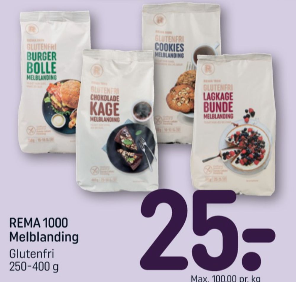 Rema 1000, Chokoladekageblanding