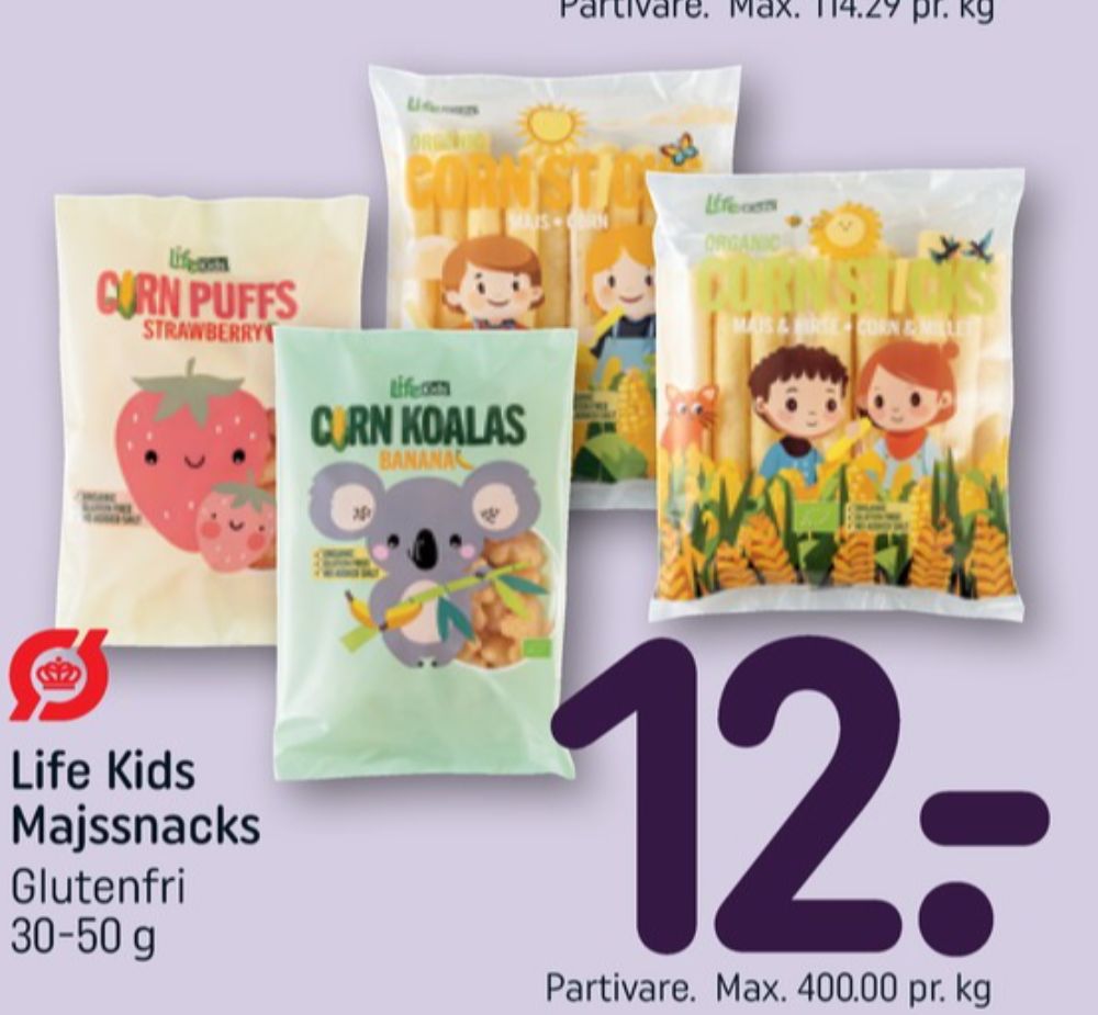 Lifekids, Corn Koalas Bananer