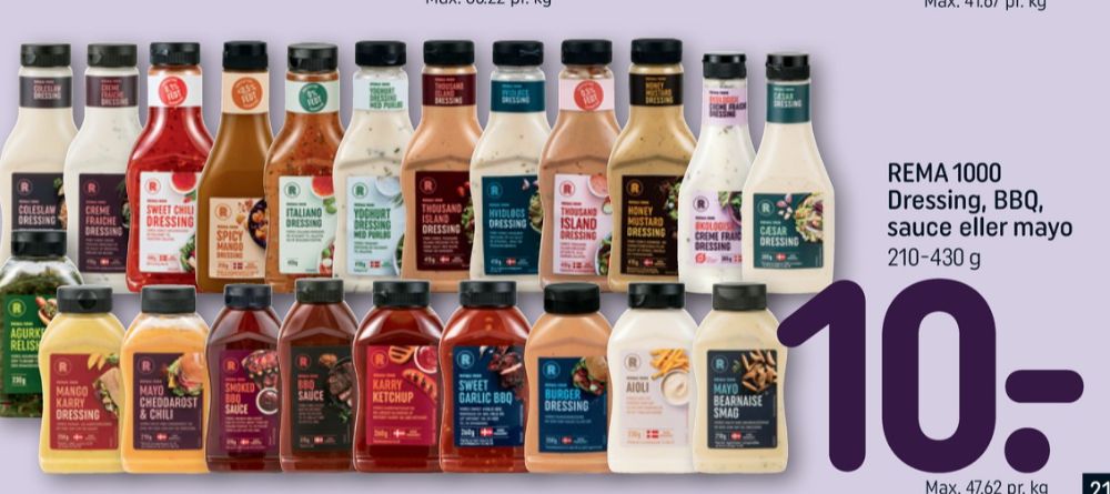 Rema 1000, Italian Dressing