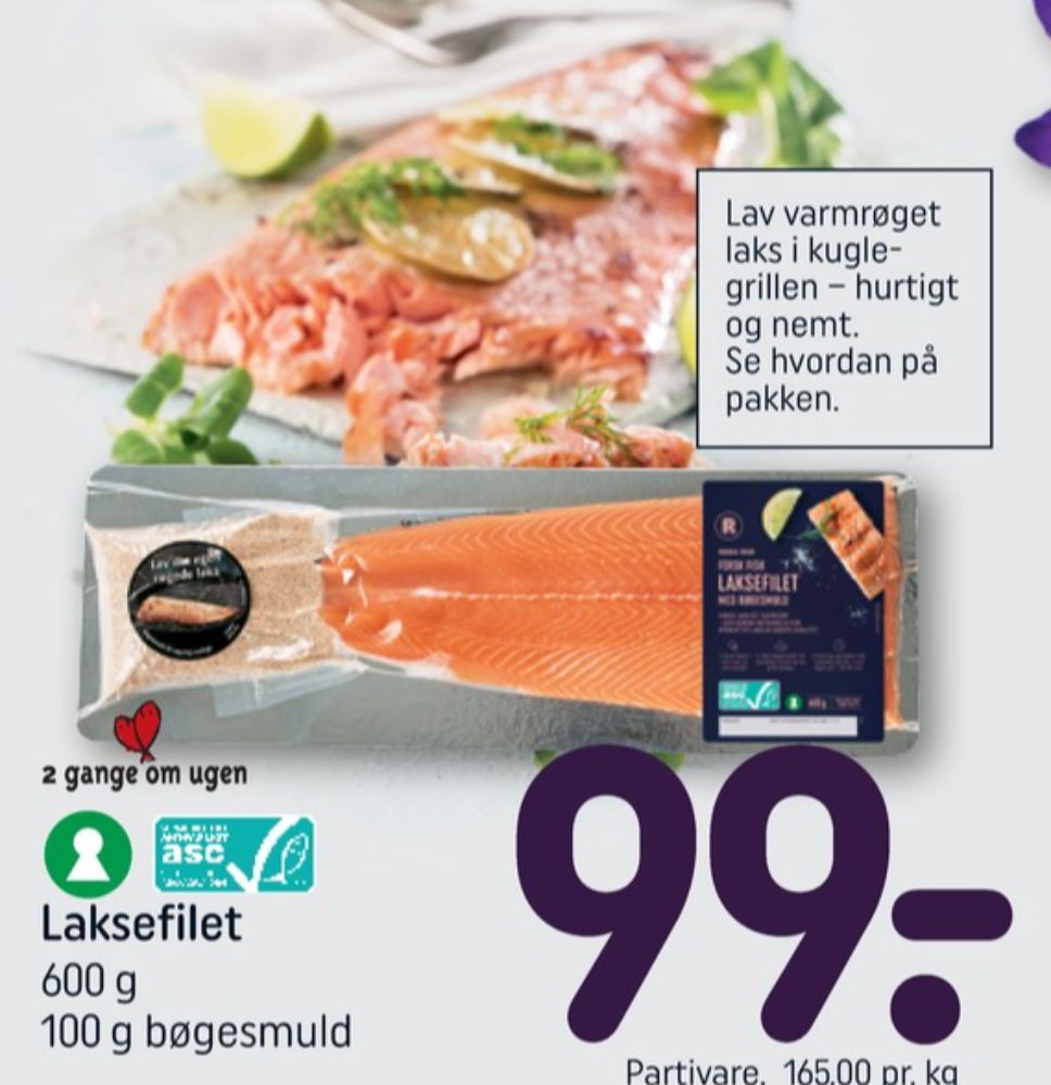 Rema 1000, Laksefilet