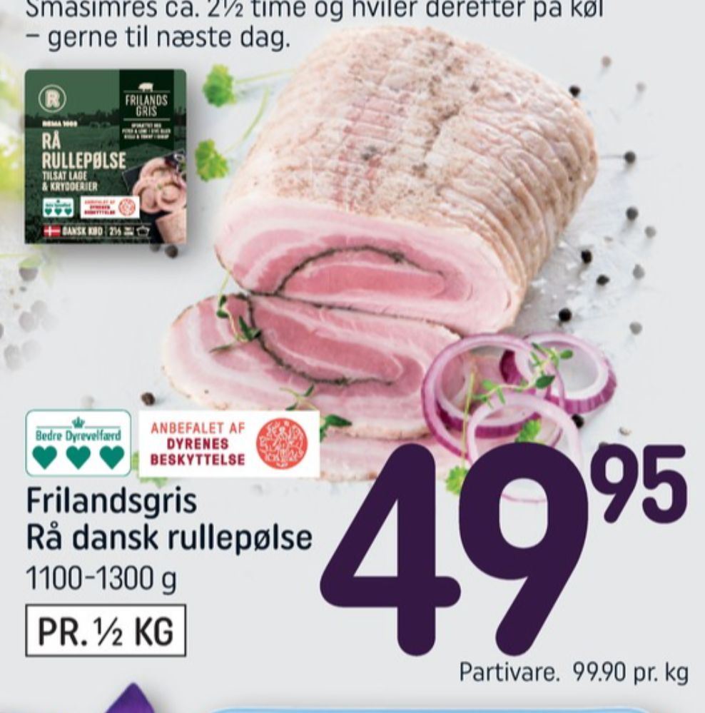 Rema 1000, Rullepølse