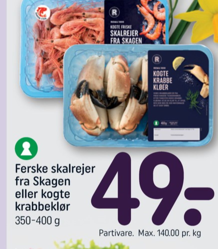 Rema 1000, Krabbeklør