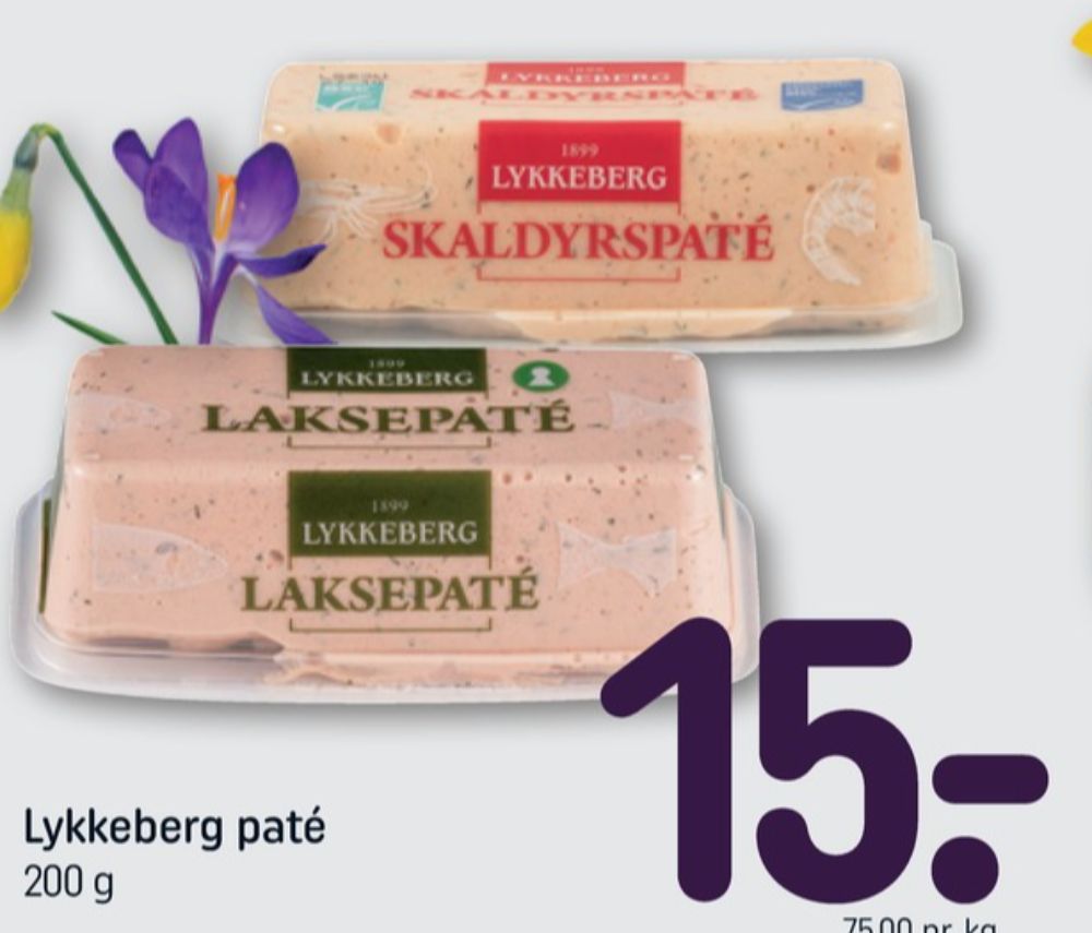 Lykkeberg, Laksepaté