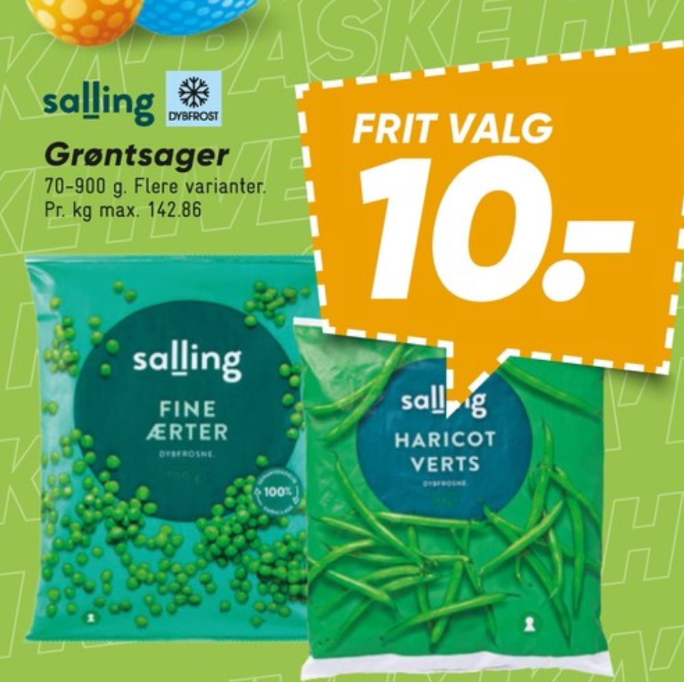 Salling, Haricots Verts