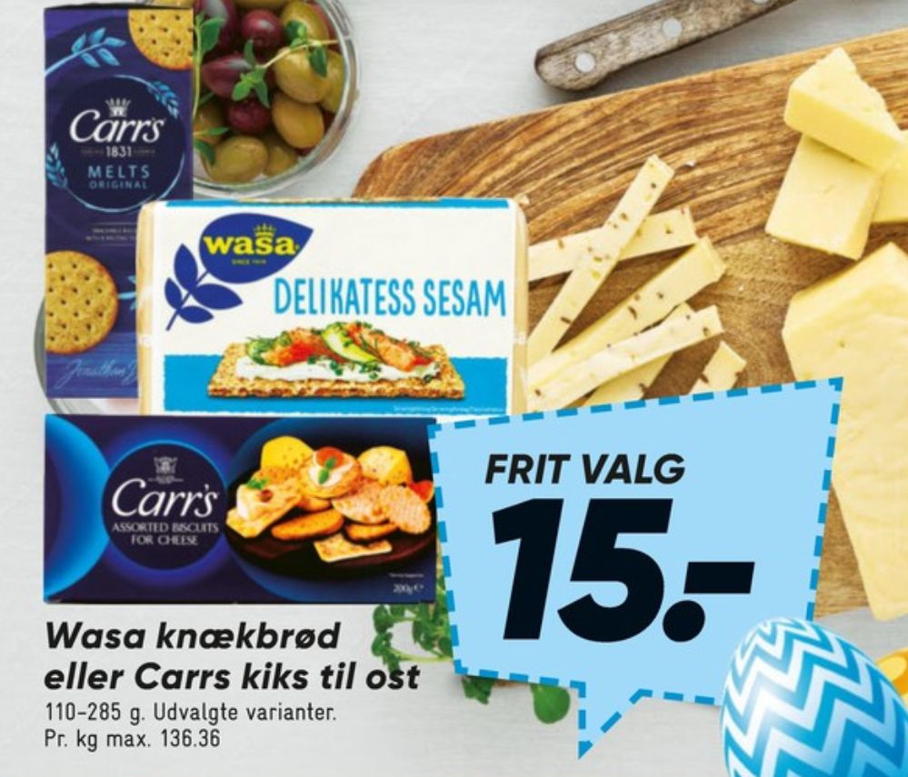 Wasa, Delikatesse Sesam knækbrød