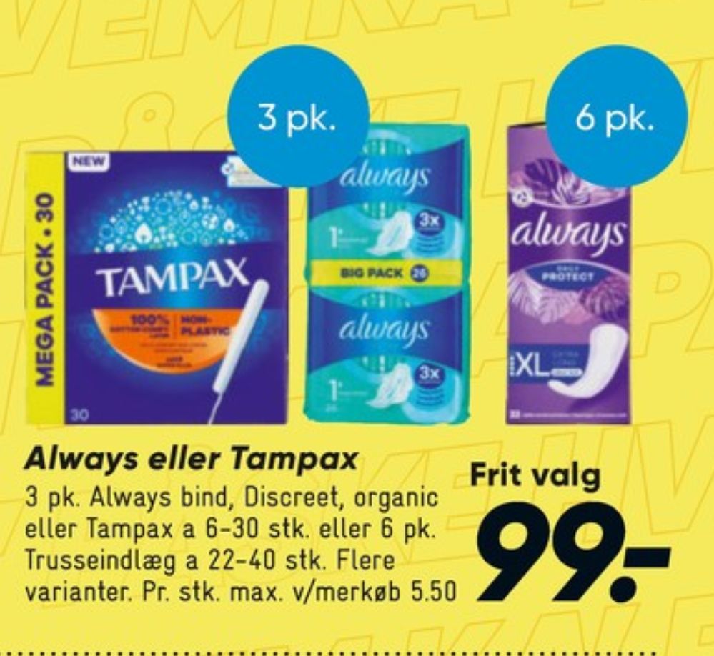 Always, Trusseindlæg