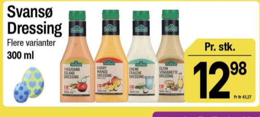 Svansø, Creme Fraiche Dressing