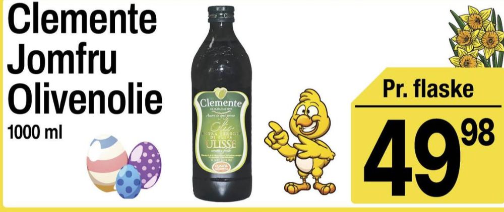 Clemente, Olivenolie