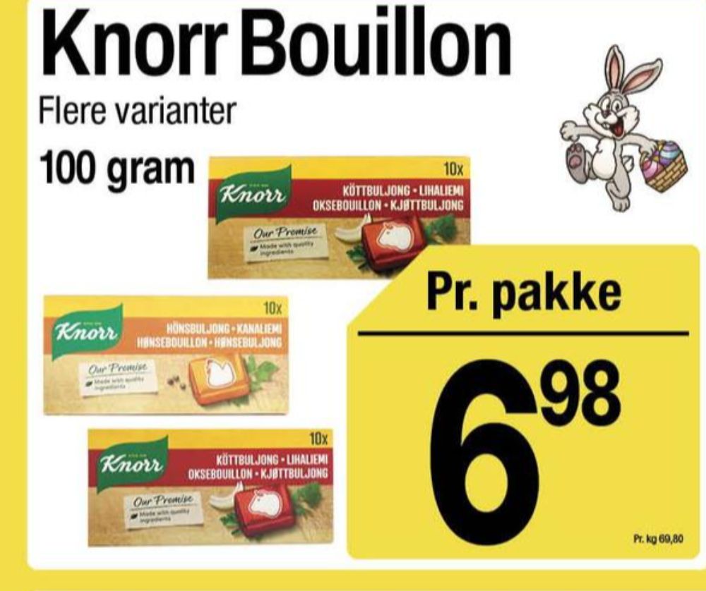 Knorr, Oksebouillon