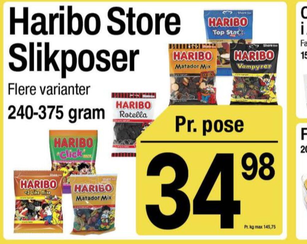 Haribo Vampyrer, Slikposer