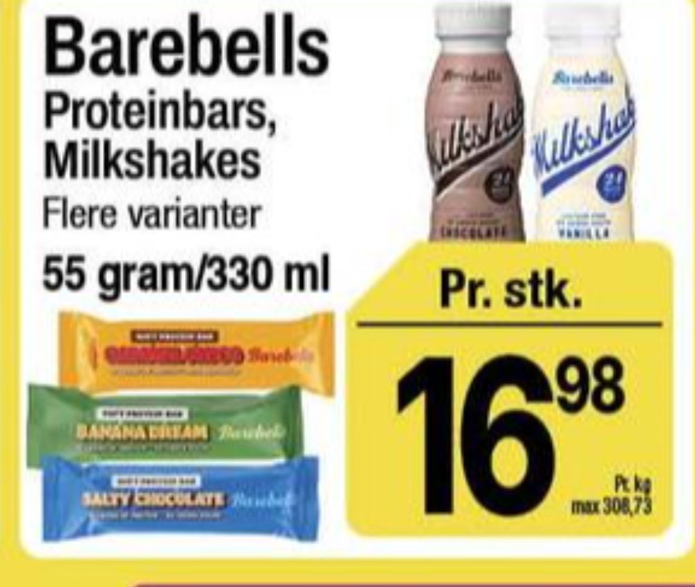 Barebells, Banana Dream Proteinbar