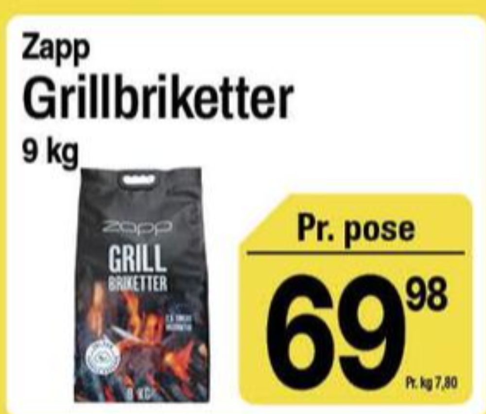 Zapp, Grillbriketter