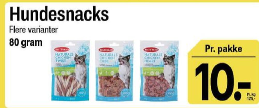 Best Friend, Hundesnacks