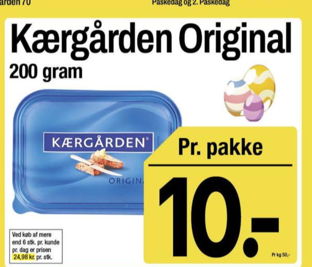 Kærgården, Smørbar