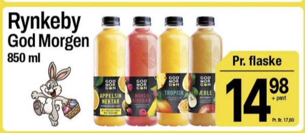 GodMorgen, Mango Hindbær Juice