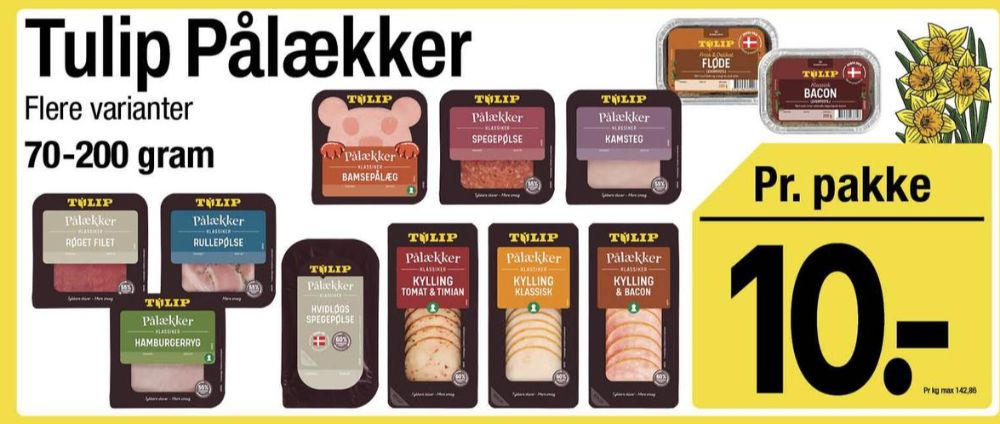 Pålækker, Spegepølse