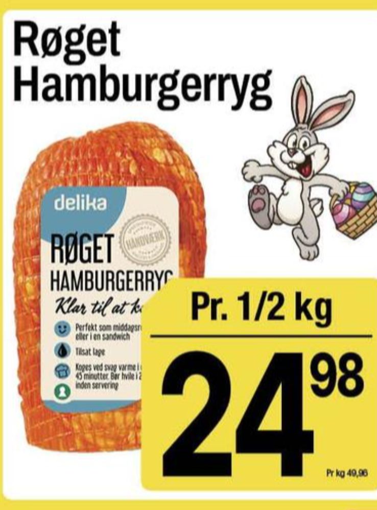Delika, Hamburgerryg