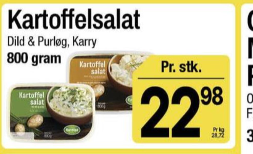 Flensted, Kartoffelsalat med Dild & Purløg