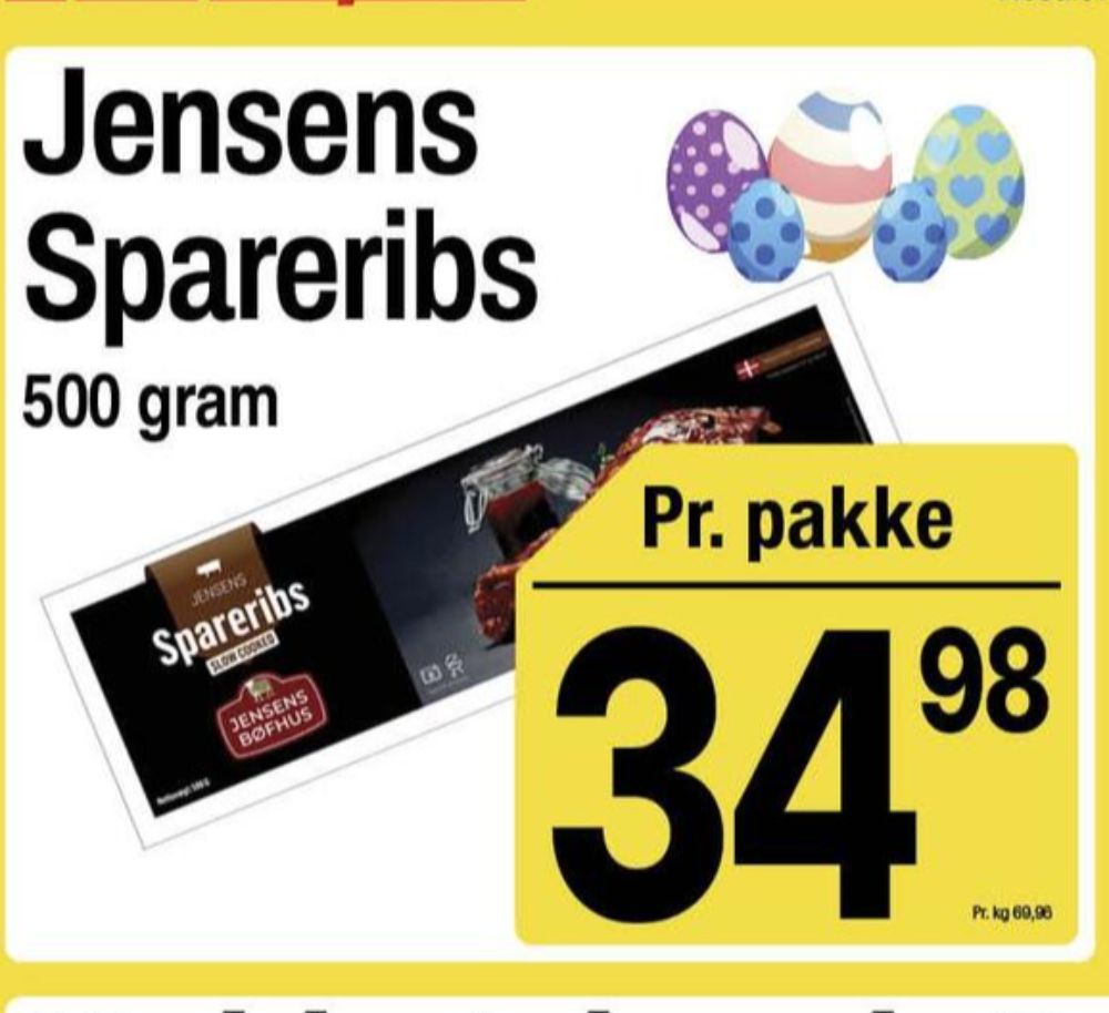 Jensens, Spareribs